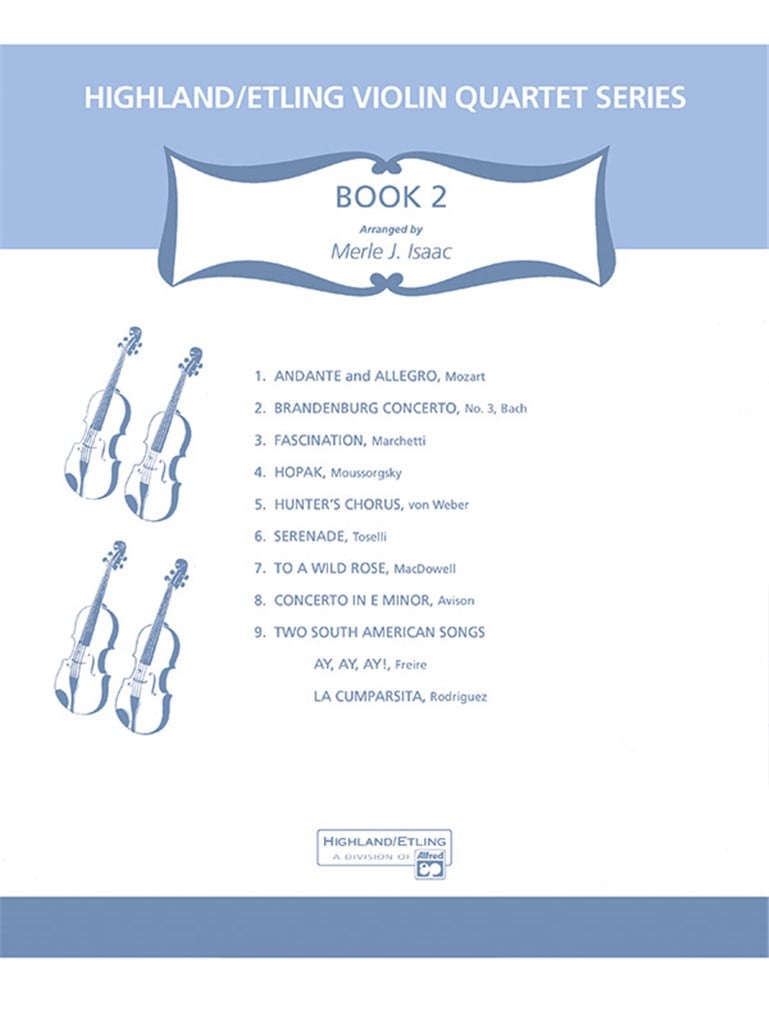 Highland/Etling Violin Quartet Series: Set 2